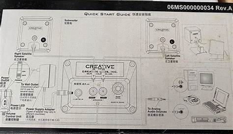 creative sbs 2.1 370 circuit diagram