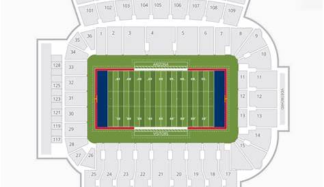 Arizona Stadium Seating Chart | Seating Charts & Tickets