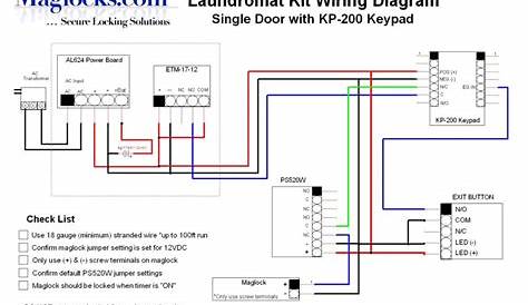 Wiring Diagram To Maglock Iei Keypad - Iei 212 Keypad Wiring Diagram