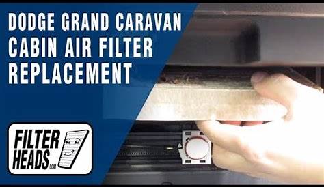 How to Replace Cabin Air Filter 2013 Dodge Grand Caravan - YouTube