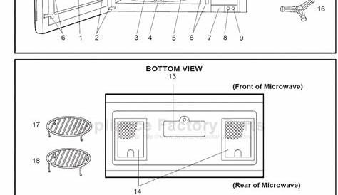 Sharp R1872 Parts | Microwaves