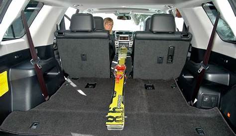 2010 Toyota 4runner cargo space