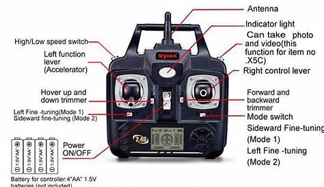 x5c 1 drone manual