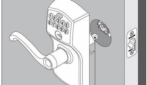 Schlage Keypad Lock [FE575] User Manual