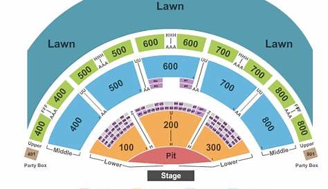 xfinity theater hartford seating chart with seat numbers