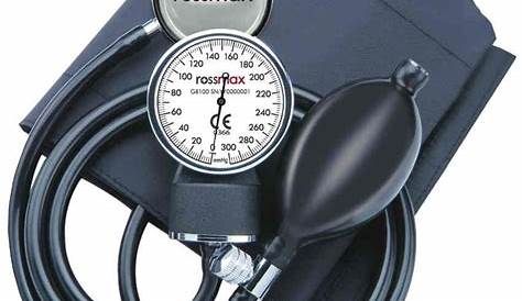 manual bp cuff with attached stethoscope