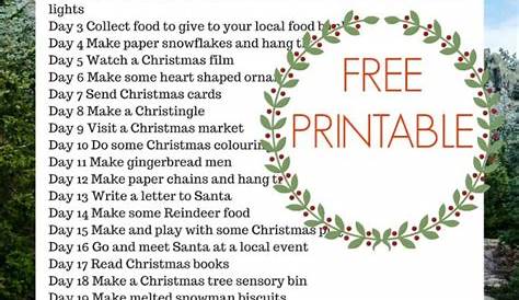 printable activities for kids christmas