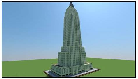 Emire State Building Schematic Minecraft