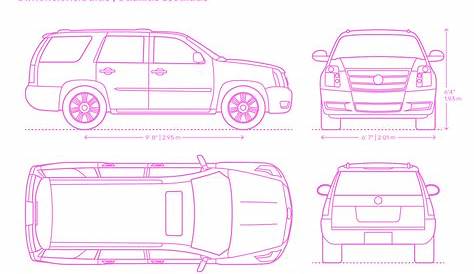 dimension of suv car