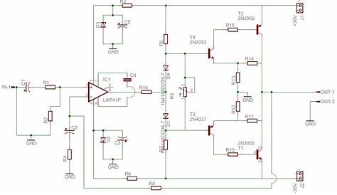 A Simple 50W Amplifier Circuit ~ ELECTRONICS SOLUTION