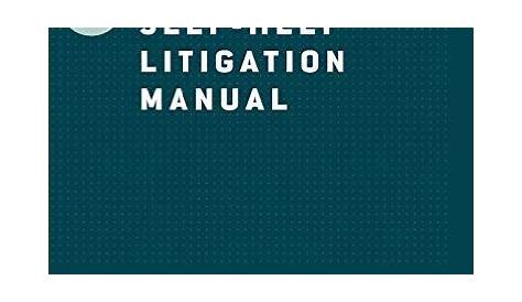 prisoners self help litigation manual