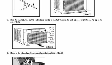 soleus window air conditioner manual