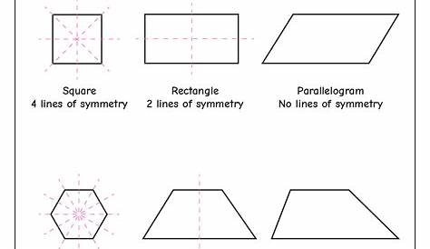 8 2 Lines Of Symmetry Worksheets - Free PDF at worksheeto.com