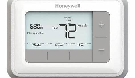 honeywell thermostat rth2310b manual