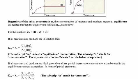 Equilibrium Practice Problems: using equilibrium constants and ICE