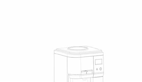 avanti wd31ec water cooler user manual