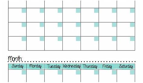 7 Best Images of 2 Month Calendar Template Printable - Free Printable