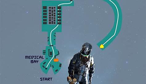 Dead Space 3 Maps: Artifacts, Text & Audio Logs, Weapon Parts