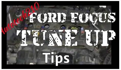 2013 Ford focus tune up - YouTube