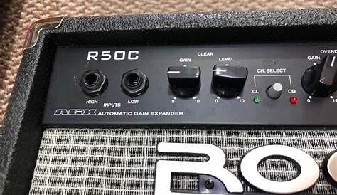 rocktron rampage r50 c amplification owner manual