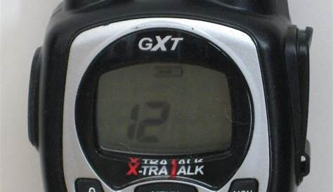 SOLD - Midland GXT X-Tra Talk 2 Way GMRS Radio GXT1000 - Black