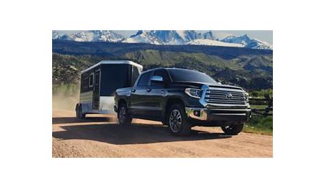 toyota tundra 5.7 towing capacity