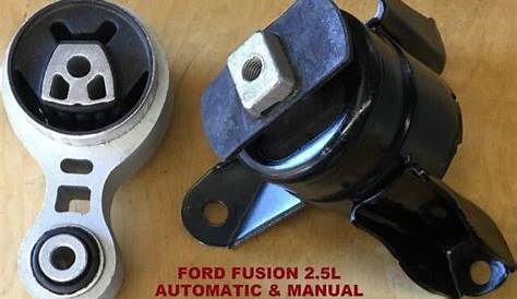 2PC MOTOR MOUNT FOR 2010-2012 FORD FUSION 2.5L MANUAL OR AUTOMATIC