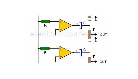 composite video splitter circuit diagram