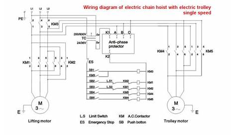 yale hoist wiring diagram