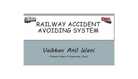 railway accident avoiding system circuit diagram