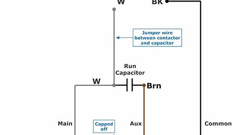7 Wire Fan Motor Wiring Diagram Fan Motor Wiring Diagram Replacement My