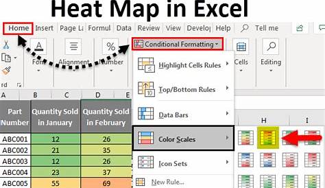 Heat Map in Excel | How to Create Heat Map in Excel?