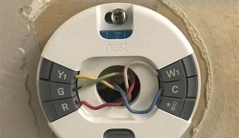 how to install google nest thermostat wiring