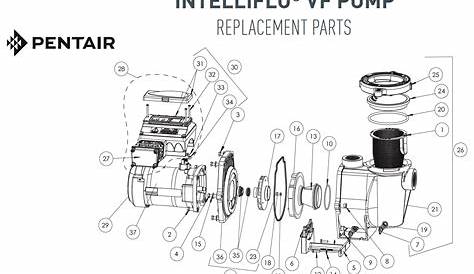 Pentair Intelliflo® VF Pump Parts