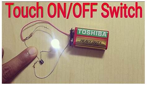 how to make touch switch