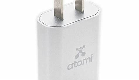atomi 40w 12v usb charger 2 pack
