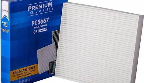 2018 toyota camry cabin air filter size