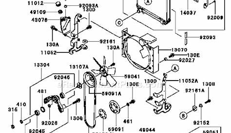 Kawasaki FD750D Parts List and Diagram - AS11 : eReplacementParts.com