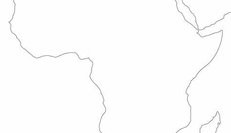 Free printable maps of Africa