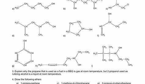 30++ Organic Chemistry Worksheet – Worksheets Decoomo