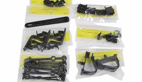 WIRING CLIP KIT, ENGINE COMPARTMENT - #13000-3AK - National Parts Depot