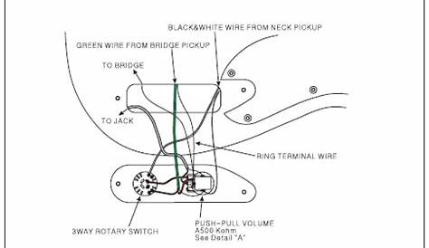fender squier 51 wiring diagram