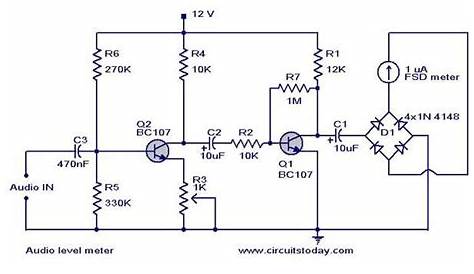 Digital Dc Amp Meter Circuit Diagram