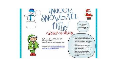 you've been snowballed printable