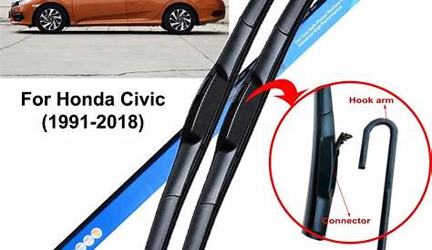 2017 honda civic wipers