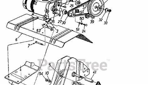 yard machine rear tine tiller repair manual