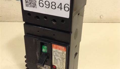 HITACHI 75 Amp Circuit Breaker S-100SB Used #69846 | eBay