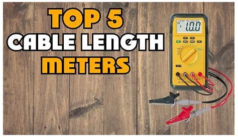 measure cable length with multimeter