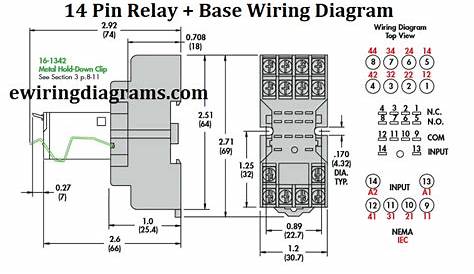 14 Pin Relay Wiring Diagram - Base Wiring Diagram