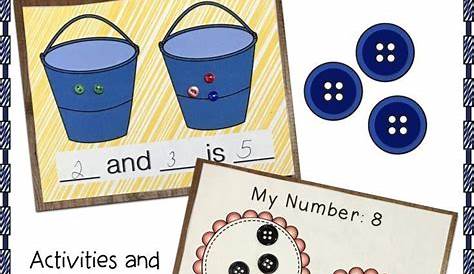 Games for teaching number sense for kindergarten, first grade and 2nd